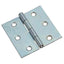 CERNIERA QUADRA 317 VALTOCE ACCIAIO ZINCATO PERNO FISSO MM  40X40X0,9