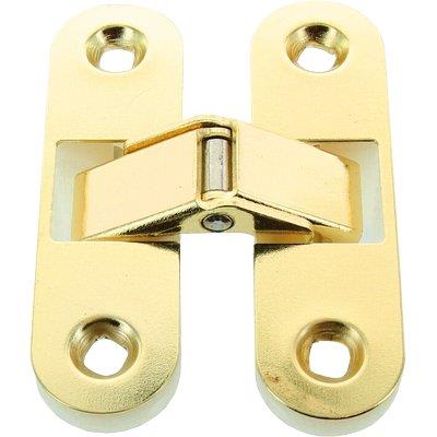 CERNIERE OVALI INVISIBILI A.OTTONATA +NYLON BIANCO MM 89X25 Immagine principale del prodotto