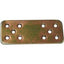 GIUNZIONE GAZEBO PESANTE DRITTA 789 ZINCATA GIALLA S.MM 2,5 MM  90X40