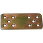 GIUNZIONE GAZEBO PESANTE DRITTA 789 ZINCATA GIALLA S.MM 2,5 MM  90X40