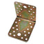 GIUNZIONE GAZEBO PESANTE ANGOLARE 848 ZINCATA GIALLA S.MM 3,0 MM 100X100X90