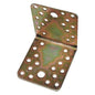 GIUNZIONE GAZEBO PESANTE ANGOLARE 848 ZINCATA GIALLA S.MM 3,0 MM 100X100X90