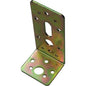 GIUNZIONE GAZEBO PESANTE ANGOLARE ASIMMETRICO 776 ZINCATA GIALLA S.MM 3,0 MM 45X200X50