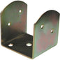 SUPPORTO GAZEBO A U 838 ZINCATO GIALLO S.MM 2.5 MM 45X44 H.MM 40