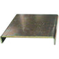 PIASTRA ALZA PILASTRO GAZEBO 855 ZINCATA GIALLA S.MM 3,0 MM 159X159