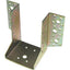 GIUNZIONE GAZEBO ESTREMITA ALI ESTERNE 797 ZINCATA GIALLA S.MM 2,0 MM  80X120
