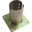 SUPPORTO GAZEBO TONDO A PAVIMENTO 957 ZINCATO GIALLO S.MM 4,0 MM 120