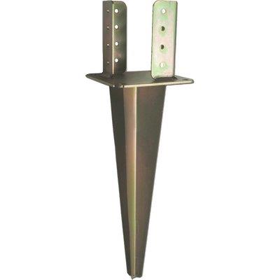 SUPPORTO GAZEBO QUADRO A CONFICCARE 955 ZINCATO GIALLO S.MM 4,0 MM  90X90 Immagine principale del prodotto