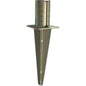 SUPPORTO GAZEBO TONDO A CONFICCARE 956 ZINCATO GIALLO S.MM 4,0 MM 120