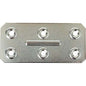 GIUNZIONE 6 FORI DRITTA ZINCATA S.MM 1,0 CF=PZ 100 CM 4X8,6