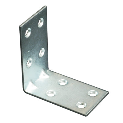 GIUNZIONE 8 FORI ANGOLARE ZINCATA S.MM 2,0 CF=PZ 50 CM 10X10X3 Immagine principale del prodotto