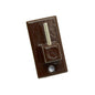 GANCIO BRIS BRIS METALLO PRONTY MM 18X32 MARRONE CF=PZ 2
