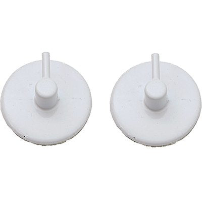 GANCIO BRIS BRIS TONDO METALLO PRONTY MM 25 BIANCO CF=PZ 2 Immagine principale del prodotto