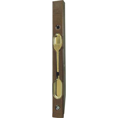 CATENACCIO INCASSO LEGNO A LEVA PESANTI ACCIAIO BRONZATO MM 16X13 CM 30