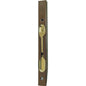 CATENACCIO INCASSO LEGNO A LEVA PESANTI ACCIAIO BRONZATO MM 16X13 CM 30