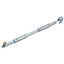 CATENACCIO A SALDARE VERTICALE 205 COMBI ZINCATO MM 10X10 H.MM 130