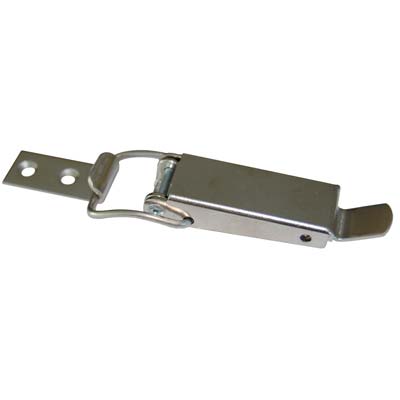 CHIUSURA A LEVA ACCIAIO GREZZO NICHELATO + INCONTRO MM 102X23 Immagine principale del prodotto