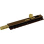 CATENACCIO VERTICALE RICOPERTO A FISSARE 34 IBFM VERN. MARRONE PIASTRA LARGA MM 40 MM 6X16 CM 25