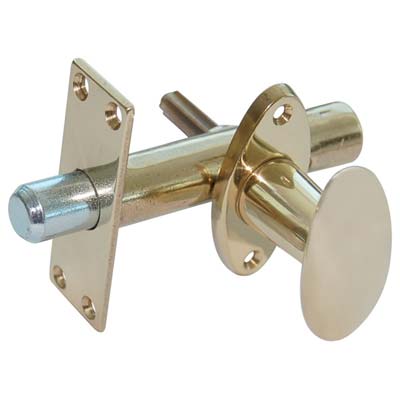 PALETTO NOTTE OTTONE LUCIDO MM 80+25X65 + INCONTRO MM 24X65 Immagine principale del prodotto