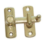 TAVELLINO A SCATTO OTTONE LUCIDO MM 16X50 H.MM 19 + INCONTRO MM 16X50 I.MM 15