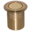 POZZETTO A MOLLA X ASTA CREMONESE OTTONE LUCIDO MM  6