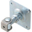 CARDINE A SALDARE CAVALLOTTO + PIASTRA 378 COMBI ZINCATO REGOLABILE M16