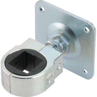 CARDINE A SALDARE MATRIX + PIASTRA 848 COMBI ZINCATO REGOLABILE M22 X TUBOLARE MM 35X35 Immagine principale del prodotto