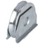 RUOTA CANCELLO A SALDARE GOLA V 417 COMBI ZINCATA SUPPORTO LATERALE + CUSCINETTO MM 100