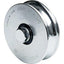 RUOTA CANCELLO A FISSARE GOLA TONDA 315 COMUNELLO ZINCATA + DOPPIO CUSCINETTO GOLA MM 16 MM 100