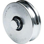 RUOTA CANCELLO A FISSARE GOLA TONDA 315 COMUNELLO ZINCATA + DOPPIO CUSCINETTO GOLA MM 16 MM 100