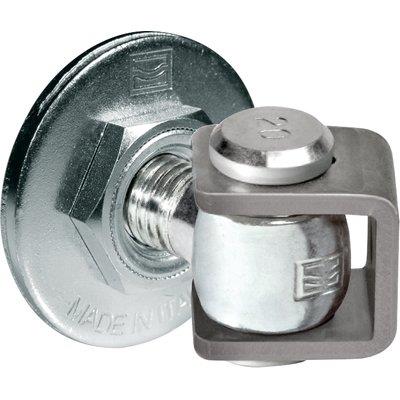 CARDINE A SALDARE CAVALLOTTO+PIASTRA 155 COMUNELLO ZINCATO REGOLABILE M24 Immagine principale del prodotto