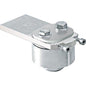 CARDINE A SALDARE 85 COMUNELLO ZINCATO + CUSCINETTO A RULLI MM 70