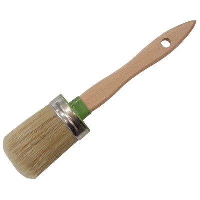 PENNELLO OVALINO MANICO PLASTICA VUOTO 100 ITR SETOLA BIONDA N°XMM 12X57