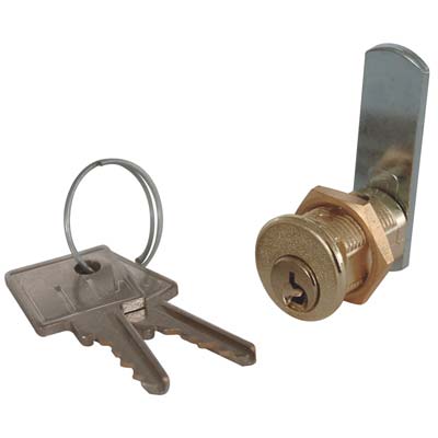 SERRATURA A CILINDRO LEVA DRITTA 21 MERONI OTTONE CROMATO F.MM 16 L.MM 20