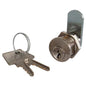 SERRATURA A CILINDRO LEVA DRITTA 22 MERONI OTTONE CROMATO F.MM 20 L.MM 20