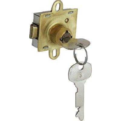 SERRATURA CASELLARI POSTALI 143 IBFM OTTONATA CILINDRO MM 12