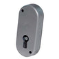 SERRATURA A STRINGA ACCIAIO NICHELATO MM 27X60 1 LEVA 2 GIRI