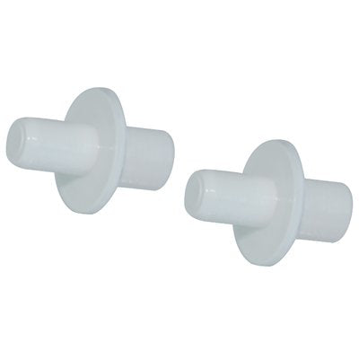 MENSOLINA REGGIPIANO A INFILARE PLASTICA D.MM 5/6 BIANCA Immagine principale del prodotto