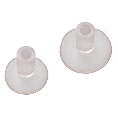 VENTOSA + GAMBO PVC TRASPARENTE G.MM 6X12 D.MM 20 CF=PZ 200