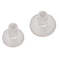 VENTOSA + GAMBO PVC TRASPARENTE G.MM 6X12 D.MM 20 CF=PZ 200