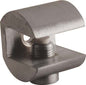 REGGIVETRO A MORSETTO COTTALI OTTONE CROMO SATINATO D.MM 23 S.VETRO MAX MM 10
