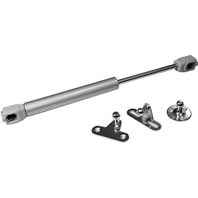 PISTONE A GAS X ANTA RIBALTA FERRO GRIGIO FORZA=N 100 + ACCESSORI Immagine principale del prodotto