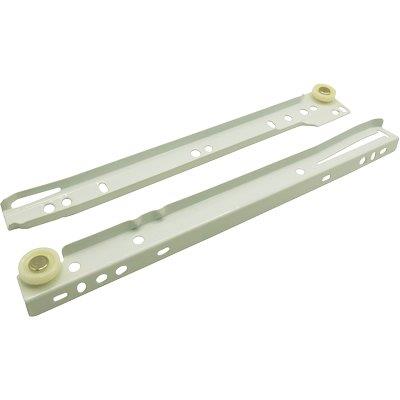 GUIDA CASSETTO SFILABILE + RUOTE TEFLON KG 25 CM  60 BIANCO CF=PZ 4 Immagine principale del prodotto