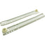 GUIDA CASSETTO SFILABILE + RUOTE TEFLON KG 25 CM  30 BIANCO CF=PZ 4