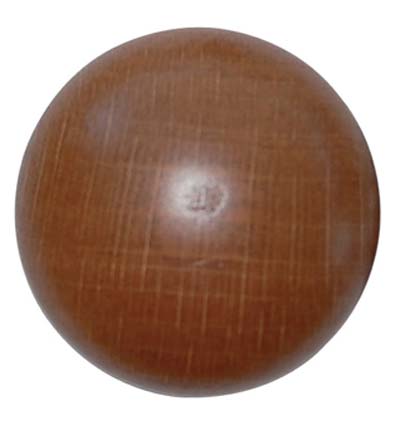 POMOLO LEGNO LISCIO NOCE CHIARO + VITE MM 26/36X33 Immagine principale del prodotto