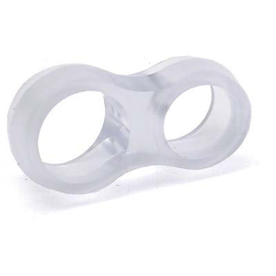PARACOLPI MANIGLIA DOPPIO PRONTY SILICONICO TRASPARENTE CF=PZ 4