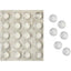 PARACOLPI ADESIVO PRONTY SILICONICO MM 10X3 CF=PZ 20