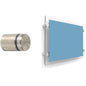 DISTANZIATORE X TARGHE ACCIAIO INOX MM 19X25