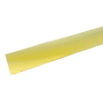 PIAGGIA ADESIVA PAVIMENTO PARI LIVELLO OTTONE LUCIDO MM 35 L.CM   93 MM 0/4 Immagine principale del prodotto