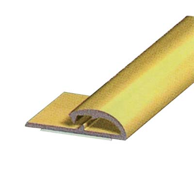 PIAGGIA ADESIVA PAVIMENTO FERMA PASSATOIA ALLUMINIO ORO MM 26 L.CM 73 Immagine principale del prodotto